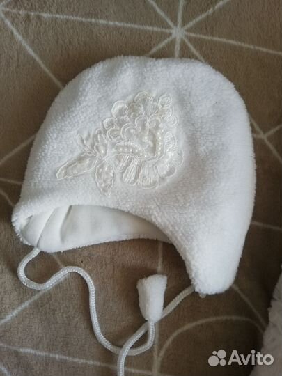 Конверт на выписку для девочки+шапочка