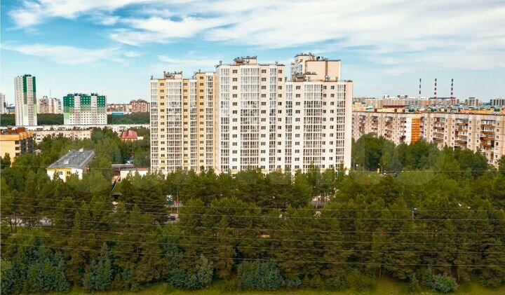 2-к. квартира, 71,6 м², 12/17 эт.