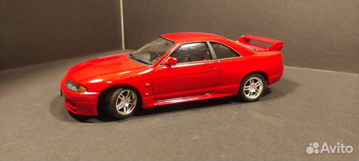 Nissan skyline gtr r33 масштаб 1/24