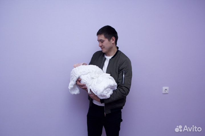 Бант на конверт на выписку