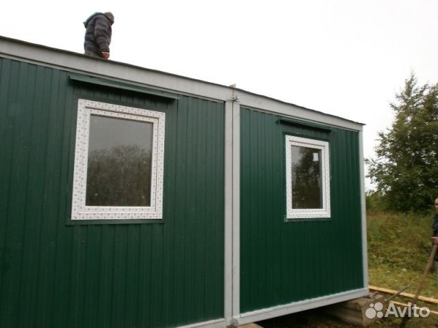 Дачный блок-модуль 29 м² (4.8 х 6.0 х 2.50)