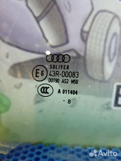 Стекло двери передней правой Audi A6 Allroad Quatt