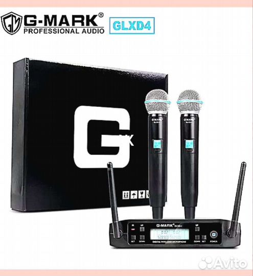 Профессиональная радиосистема новая Glxd4 (G-mark)