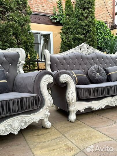 Мягкая мебель «Фараон» / тройка / диван