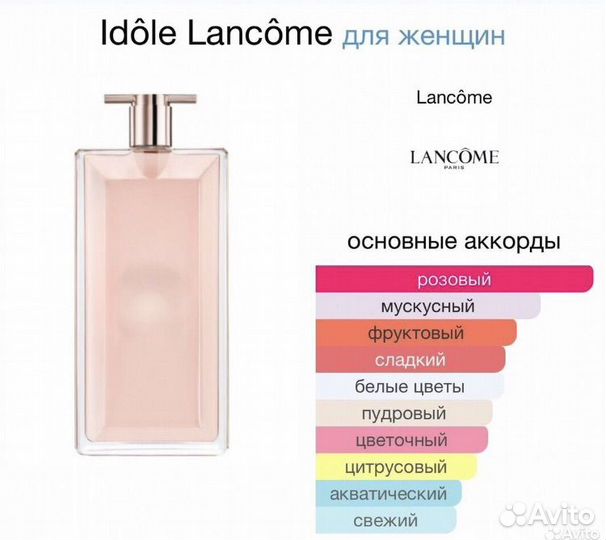 Парфюм lancome idole 25ml UAE