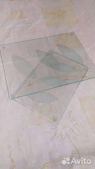 Разделочные доски стеклянные, прозрачные