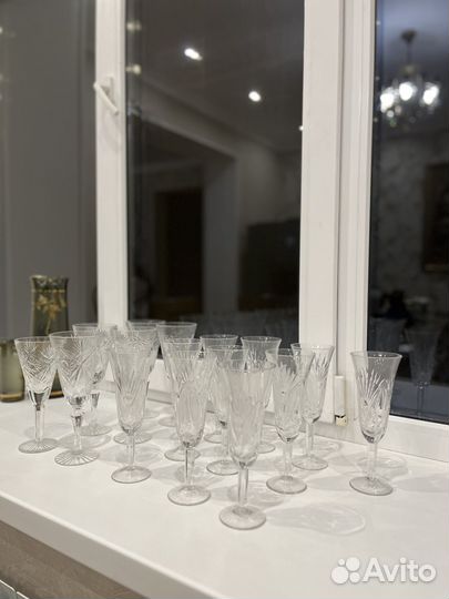 Хрустальные фужеры