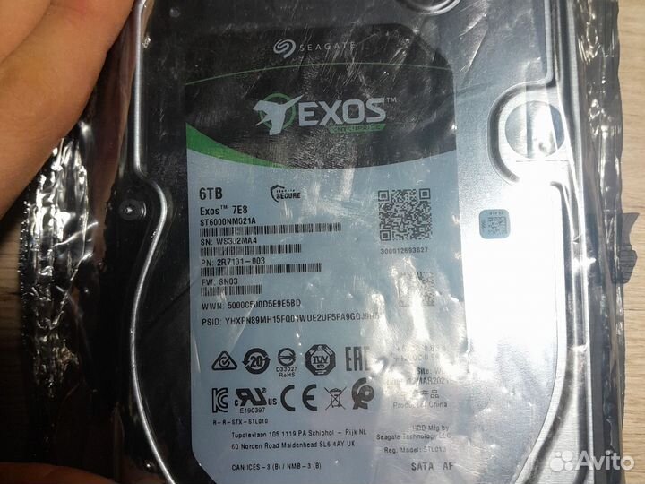 Жесткий диск на 6 тр