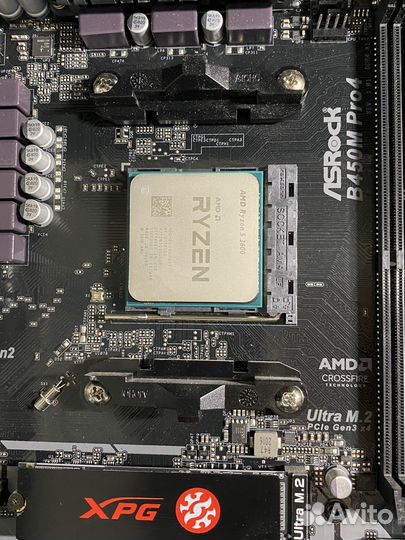 Процессор amd ryzen 5 3600 oem