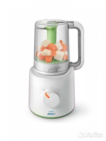 Пароварка блендер philips avent 2 в 1