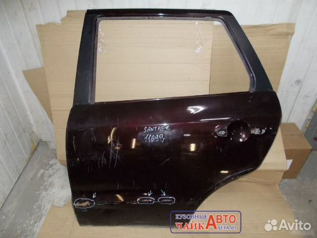 Дверь задняя левая Hyundai Santa Fe 2 CM 2010-2012