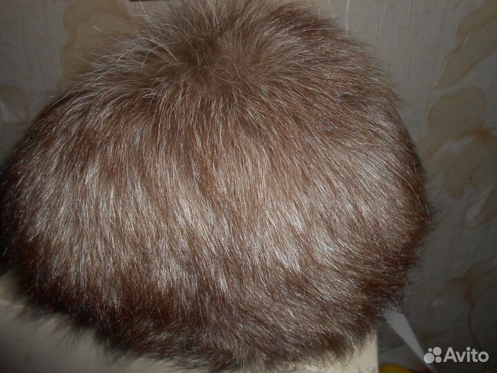 Шапка новая из песца