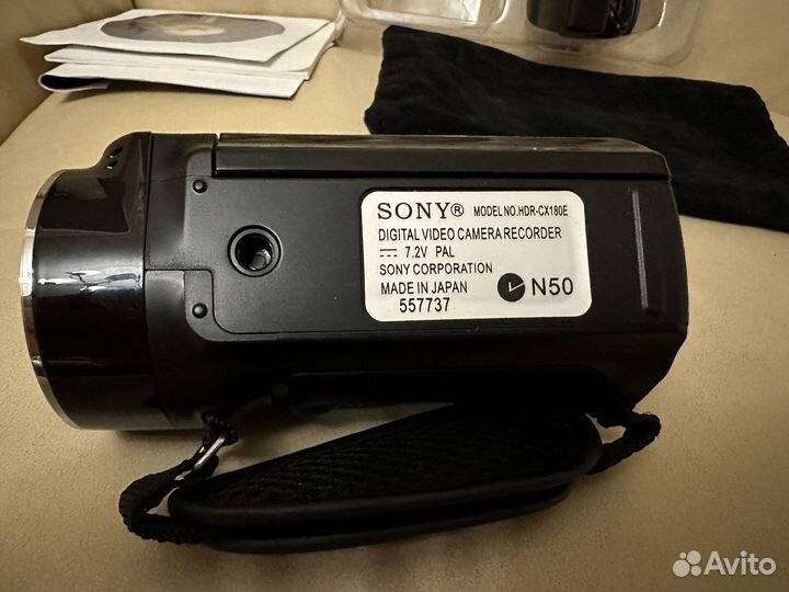 Видеокамера sony hdr-cx180e