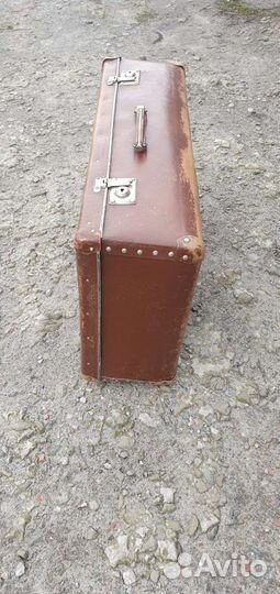 Чемодан СССР ретро (Чемодан фибровый)