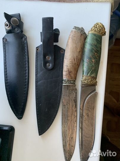 Ножи с дамаской стали