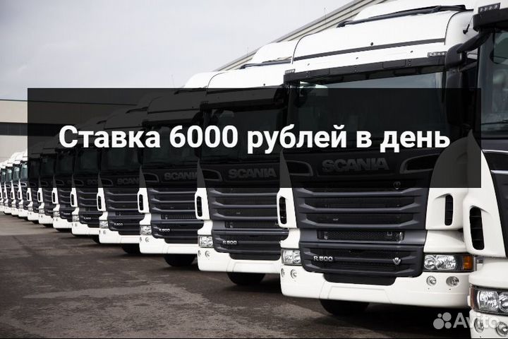 Водитель-экспедитор категории Е (Парные экипажи)