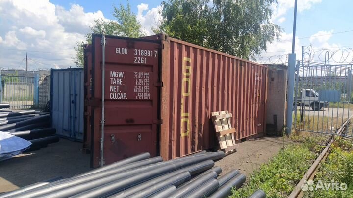 Склад, 15 м² / Аренда контейнера / Контейнер