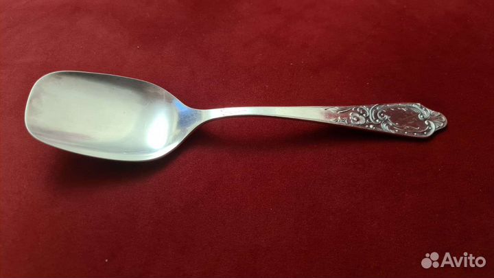 Ложка для салата серебро 875пр СССР