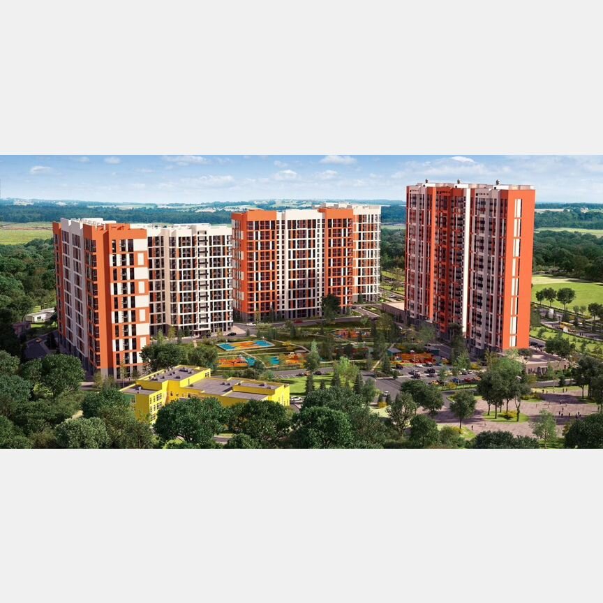 2-к. квартира, 58,4 м², 16/22 эт.