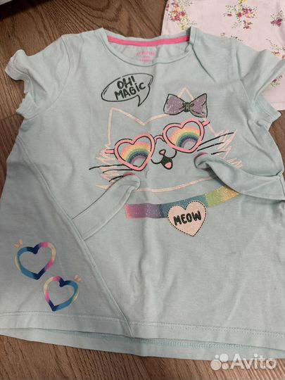 Вещи пакетом на девочку 110