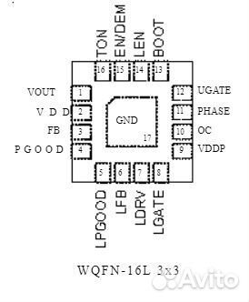Микросхема RT8204agqw JL