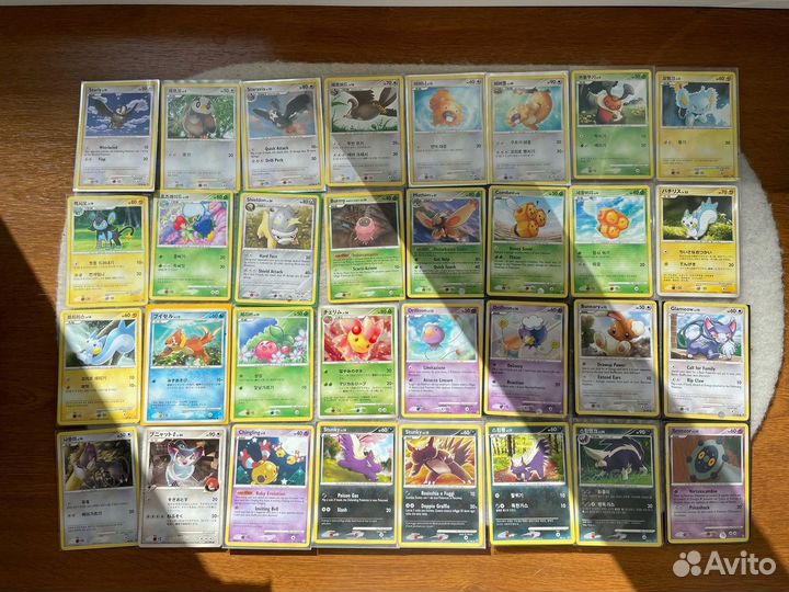 Винтажные карточки Покемон 2007 год