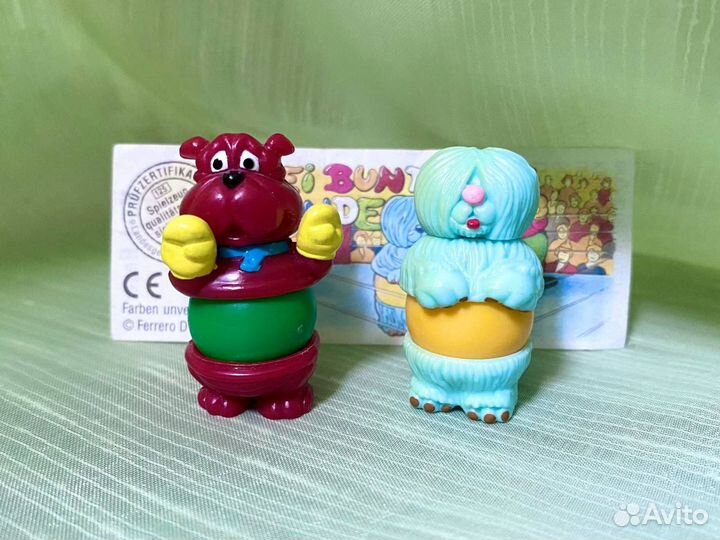 Шарнирные животные, птицы киндер-сюрприз