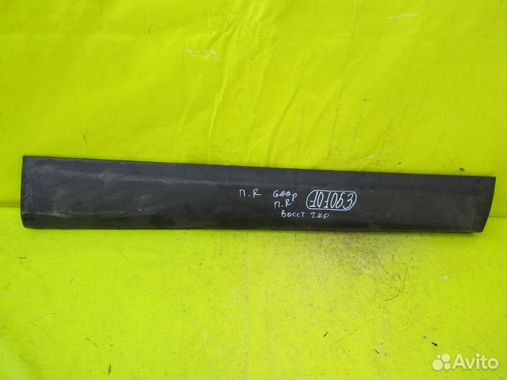 Накладка двери Nissan Qashqai 14-18г 101063