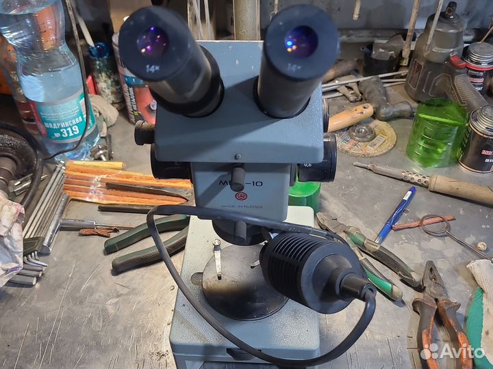 Микроскоп рейка мбс 10