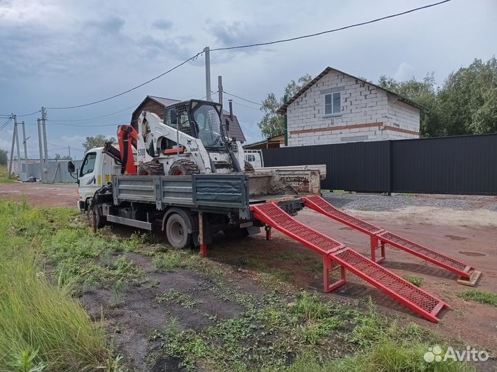 Аренда, Услуги минипогрузчика Bobcat s300