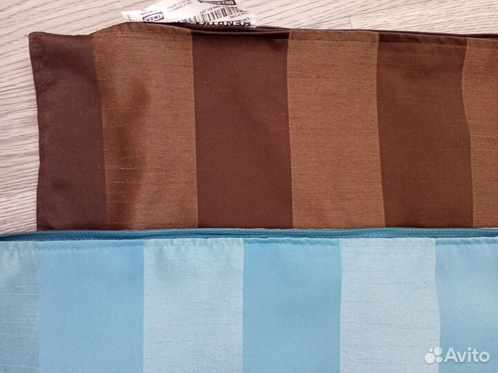 Наволочка декоративная IKEA 50*50 коричневая