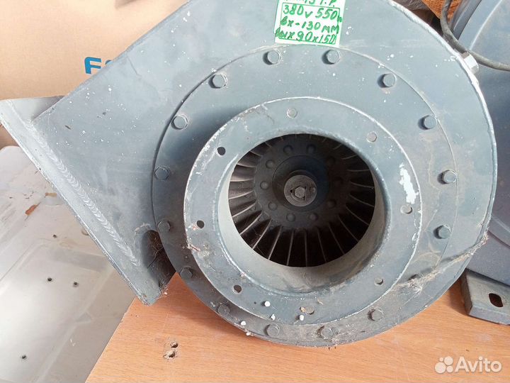 Вентилятор радиальный улитка