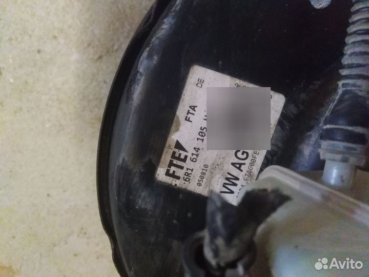 Главный тормозной цилиндр Skoda Fabia