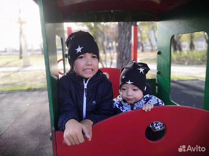 Шапочки и шарфики-снуд для всей семьи