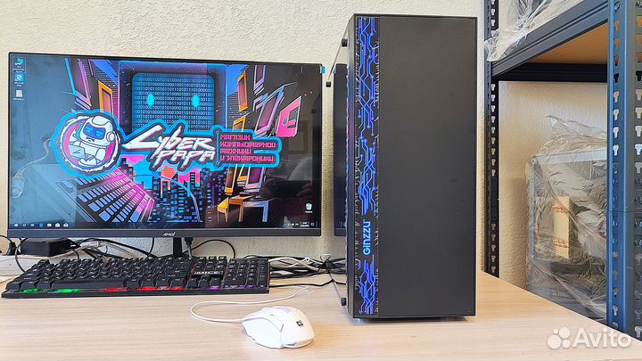 Игровой пк Intel Core i5 3570 + RX 570 8Gb + SSD