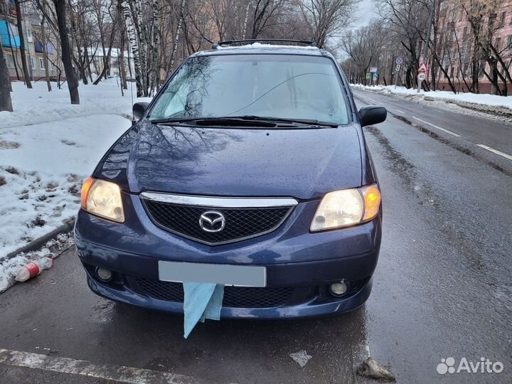 Mazda MPV 3.0 AT, 2001, 200 000 км