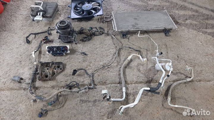 Kia Spectra кондиционер Компект под переделку