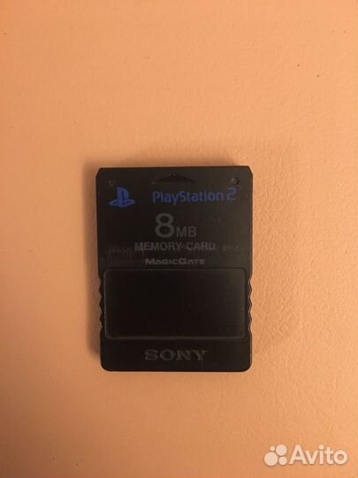 Карта памяти sony playStation 2