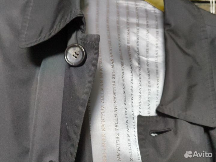 Плащ мужской черный