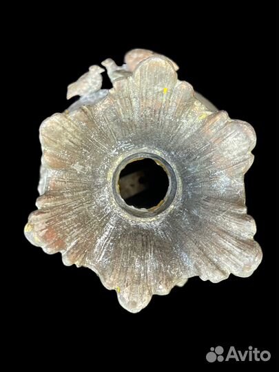 Ваза антикварная бронза 19 век Франция