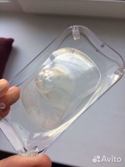 Молокоотсос ручной Авент,соска,накладки на грудь А