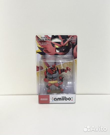 Интерактивная фигурка amiibo Incineroar #79