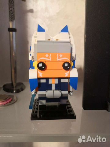 Lego brick headz star wars Ashoka Tano Асока Тано