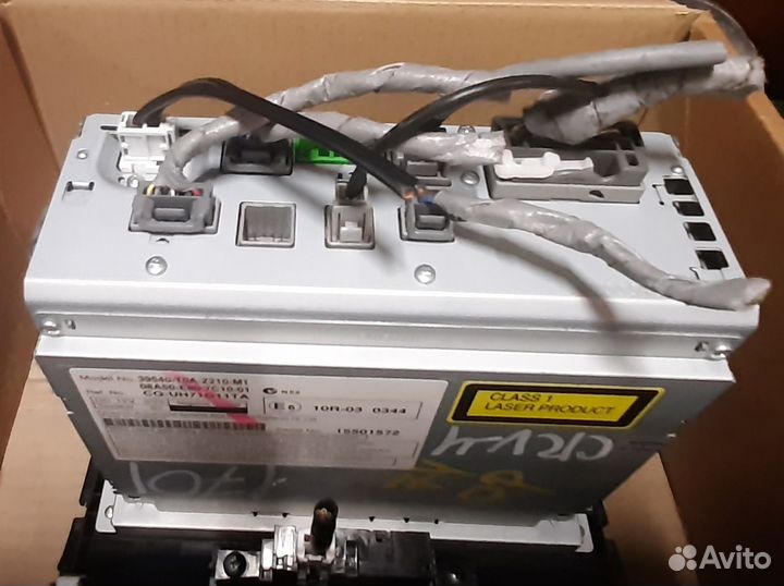 Магнитола штатная на Honda CRV 4+