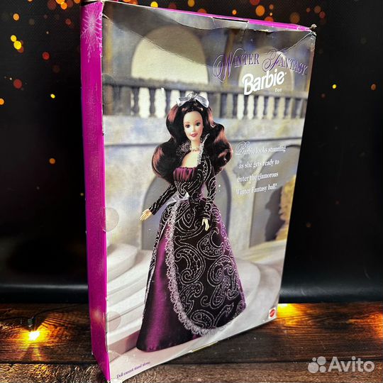 Барби 90х Winter Fantasy Barbie 1996 Indonesia