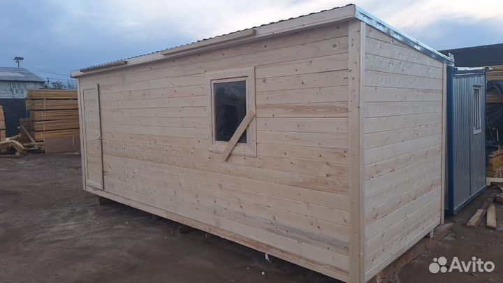 Бытовка и хозблок универсальные под ключ