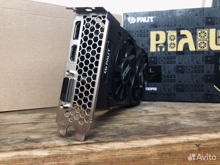 Игровая видеокарта Palit GTX 1050 Ti Dual OC