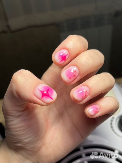 Маникюр гель лак