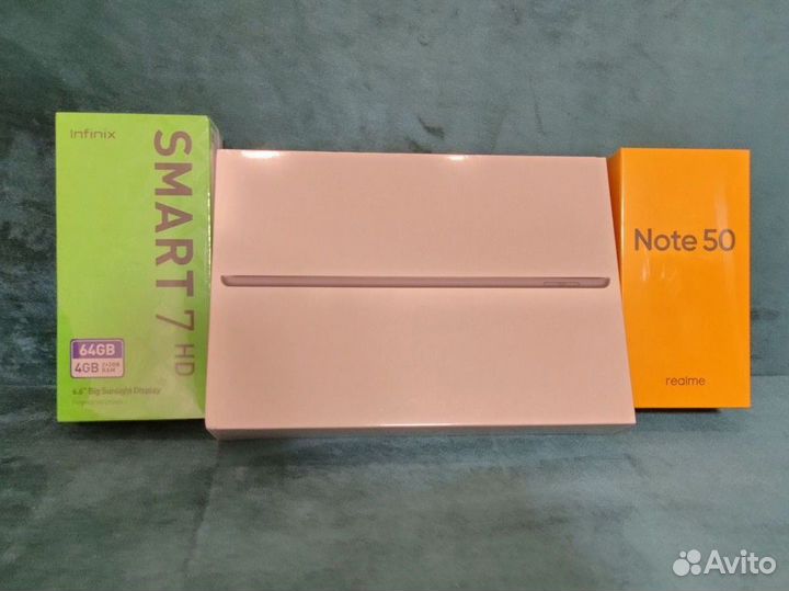 iPad 2021,Infinix SMART 7 HD,realme note 50