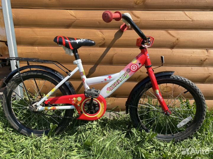 Велосипед детский 18 колеса юниор